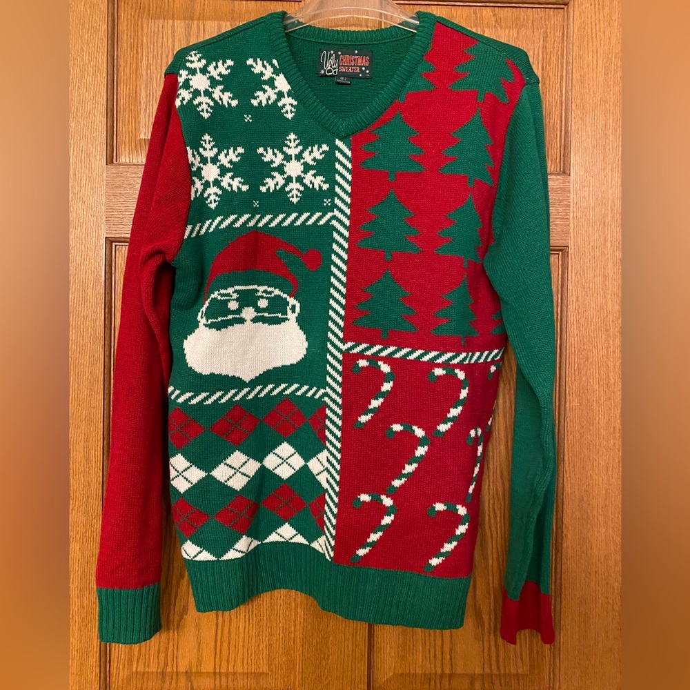 Ugly Christmas Sweater Size Large Like New